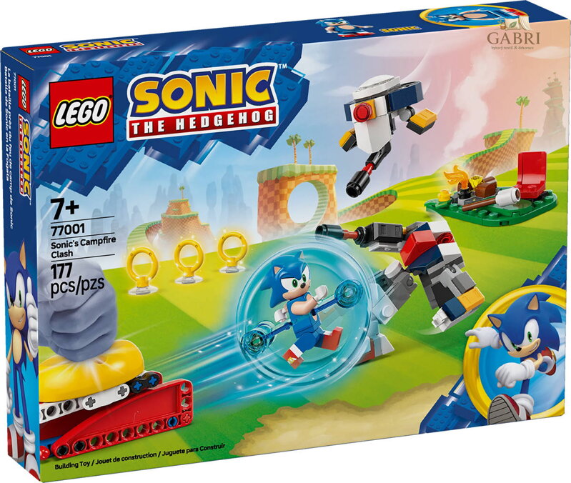 LEGO SONIC THE HEDGEHOG Souboj u táboráku 77001 STAVEBNICE