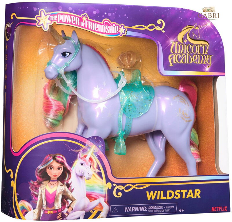 SPIN MASTER Jednorožec česací Unicorn Academy Wildstar dlouhá hříva