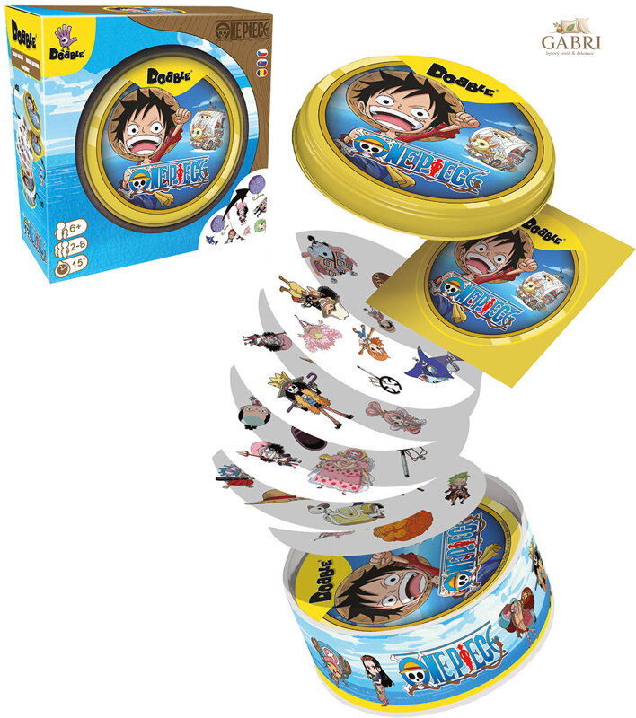 ASMODEE Hra postřehová Dobble One Piece *SPOLEČENSKÉ HRY*