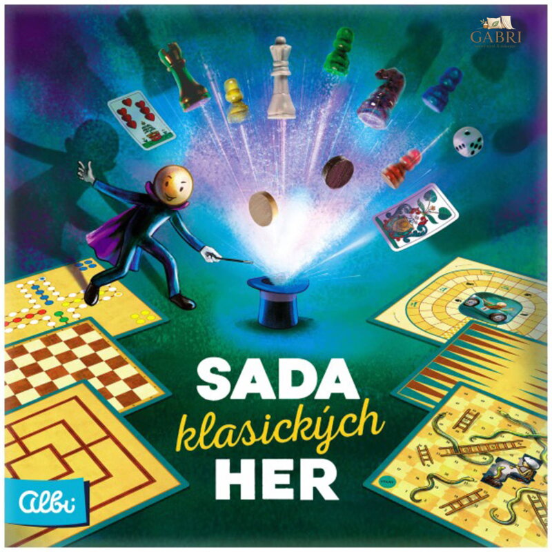 ALBI HRA Velká sada klasických 100 her *SPOLEČENSKÉ HRY*