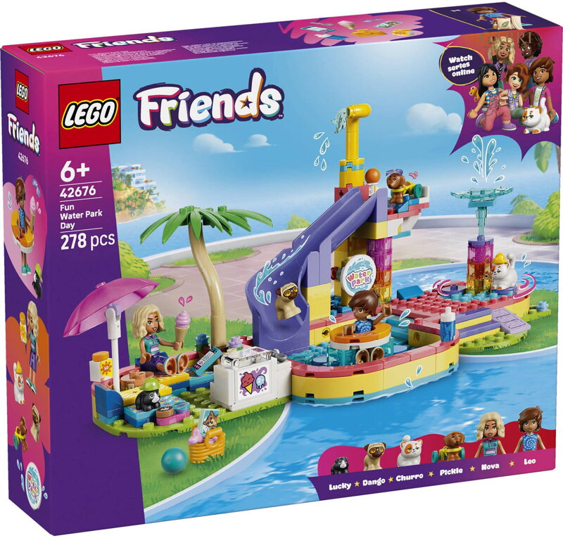 LEGO FRIENDS Zábavný den v aquaparku 42676 STAVEBNICE