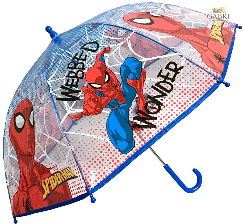 Deštník dětský Spiderman manuální otevírání 63x73cm