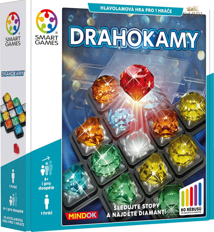 MINDOK HRA Smart Drahokamy *Hlavolamové hry*