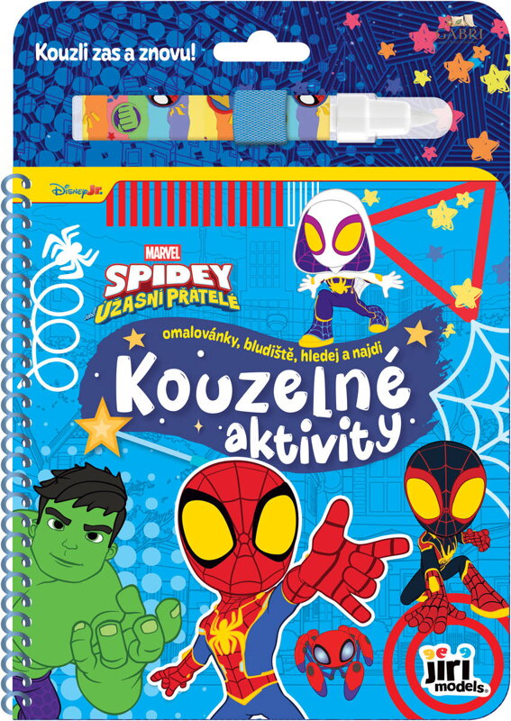 JIRI MODELS Kouzelné aktivity Spidey set s vodním perem