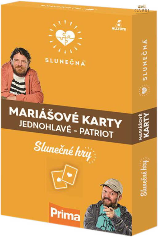EP Line Hra karty mariášové jednohlavé Slunečná *SPOLEČENSKÉ HRY*
