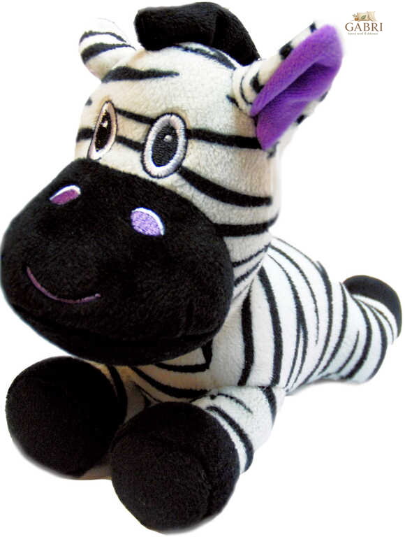PLYŠ Zebra ležící 20cm PLYŠOVÉ HRAČKY