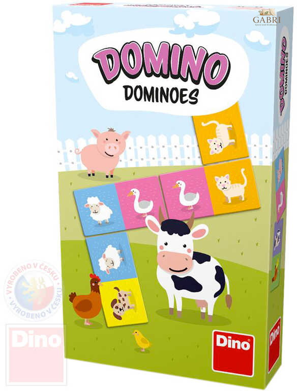 DINO Domino zvířátka *SPOLEČENSKÉ HRY*