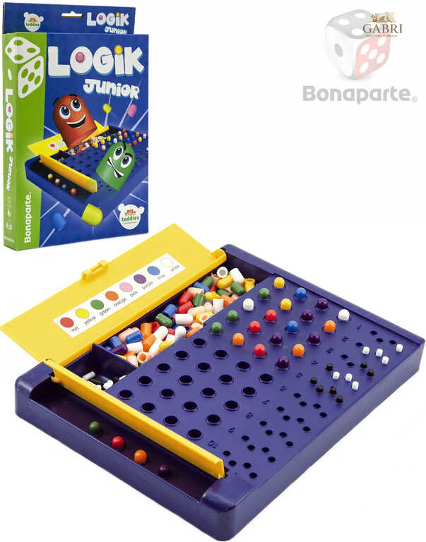 BONAPARTE Hra Logik junior hlavolam v krabici *SPOLEČENSKÉ HRY*