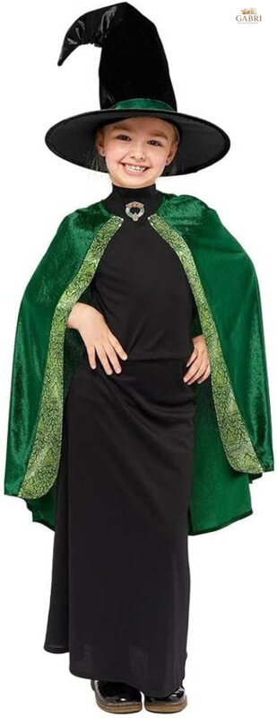 KARNEVAL Šaty McGonagall vel. M (116-128cm) 6-8 let *KOSTÝM*