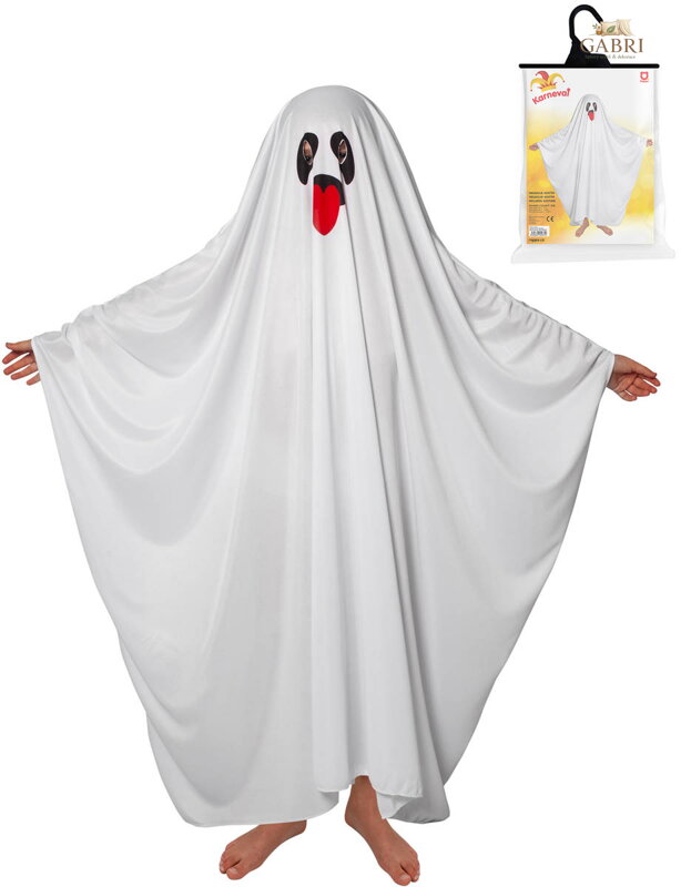 KARNEVAL Šaty Duch (104-136cm) 3-7 let *KOSTÝM*