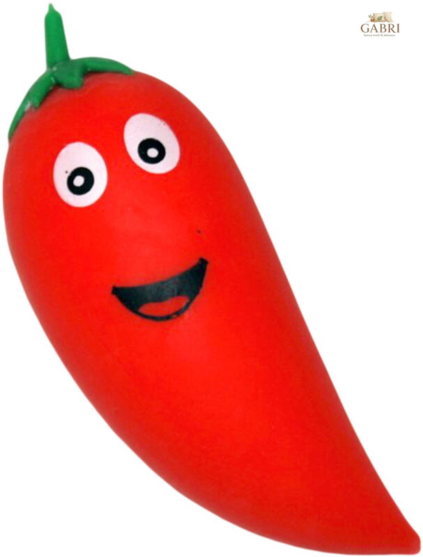 Paprika chilli antistresová strečová zelenina na mačkání