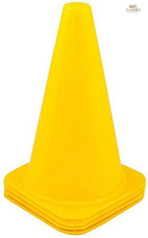 MERCO Kužel tréninkový sportovní 23cm žlutý