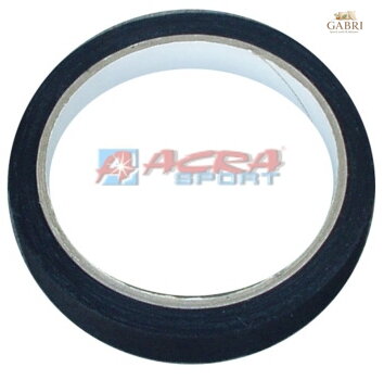 ACRA Sportpáska textilní 2cm x 10m černá barva