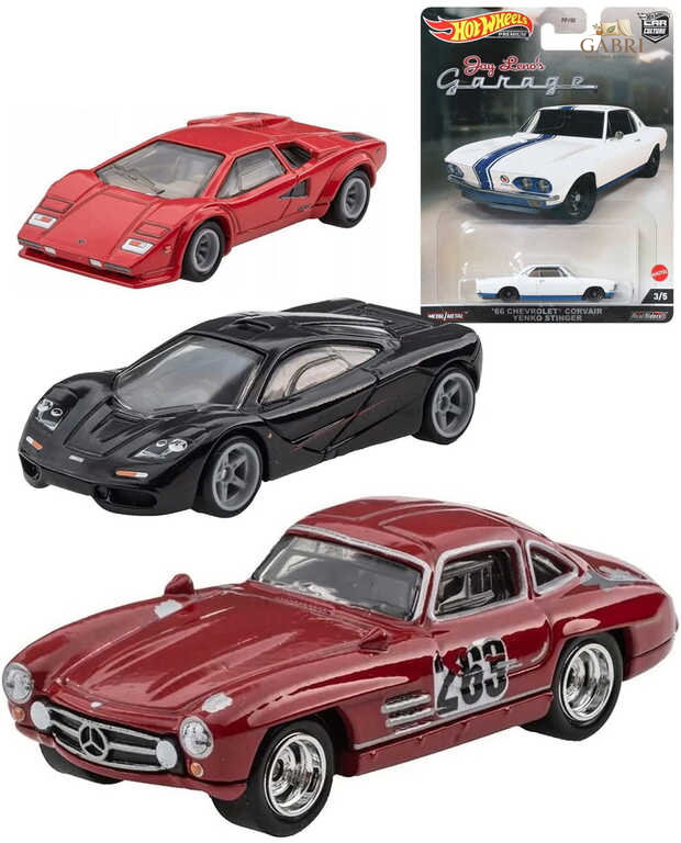 MATTEL HOT WHEELS Prémiové auto Velikáni model kovový 5 druhů 1:64