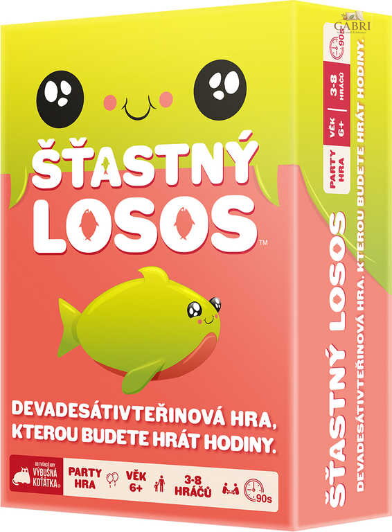 ADC Hra Šťastný losos karetní *SPOLEČENSKÉ HRY*