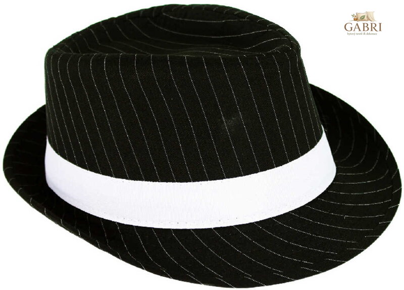 KARNEVAL Klobouk mafián dospělý *KARNEVALOVÝ DOPLNĚK*