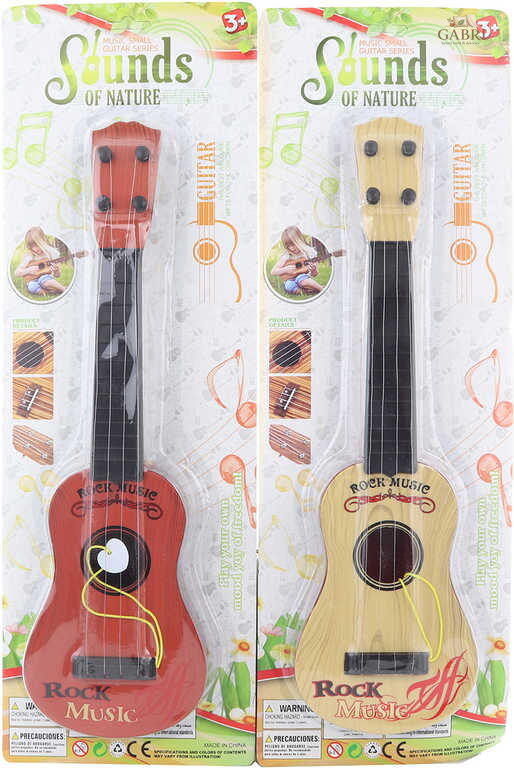 Kytara dětská akustická 40cm španělka plast 2 barvy *HUDEBNÍ NÁSTROJE*