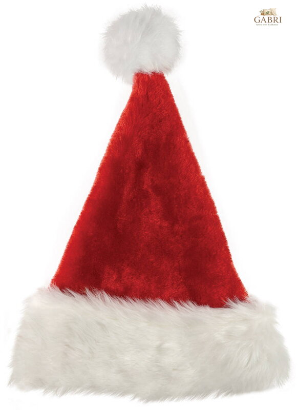 KARNEVAL Čepice vánoční červená 50cm Santa Claus