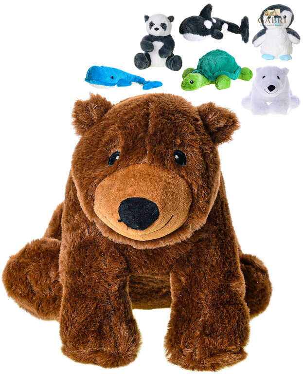 PLYŠ Ecobuddies zvířátko 25cm 7 druhů *PLYŠOVÉ HRAČKY*