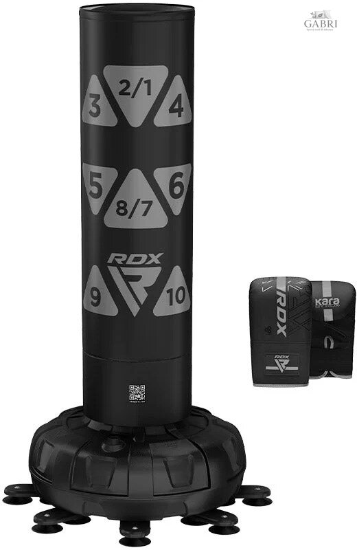 RDX Pytel boxovací volně stojící Target Punch Bag KT Ronin F6 stříbrný