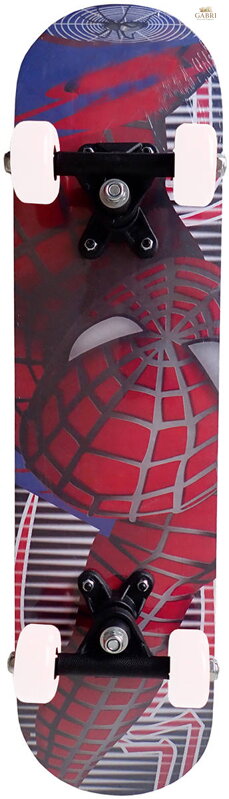 KUBISPORT Skateboard dětský 58x16cm Spiderman do 30kg