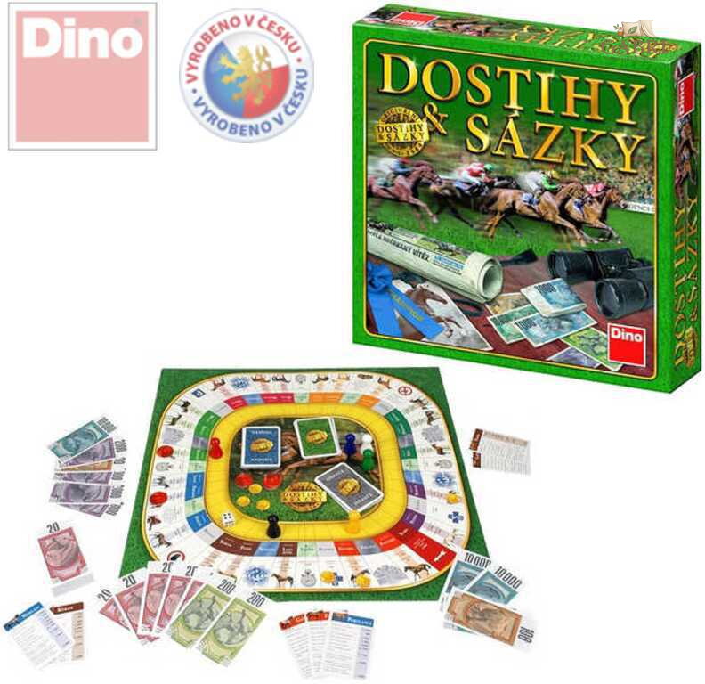 DINO HRA Dostihy a Sázky *SPOLEČENSKÉ HRY*
