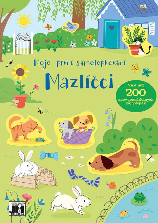 JIRI MODELS Moje první samolepkování 300+ Mazlíčci