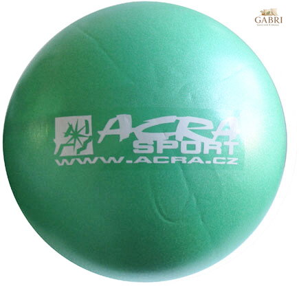 ACRA Míč overball 300mm zelený fitness gymball rehabilitační do 120kg