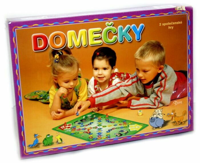 HYDRODATA Hra Domečky 2v1 *SPOLEČENSKÉ HRY*