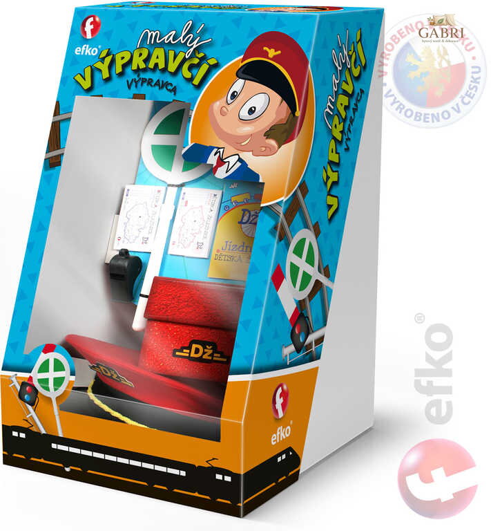 EFKO MALÝ VÝPRAVČÍ v krabici *DĚTSKÉ PROFESE*