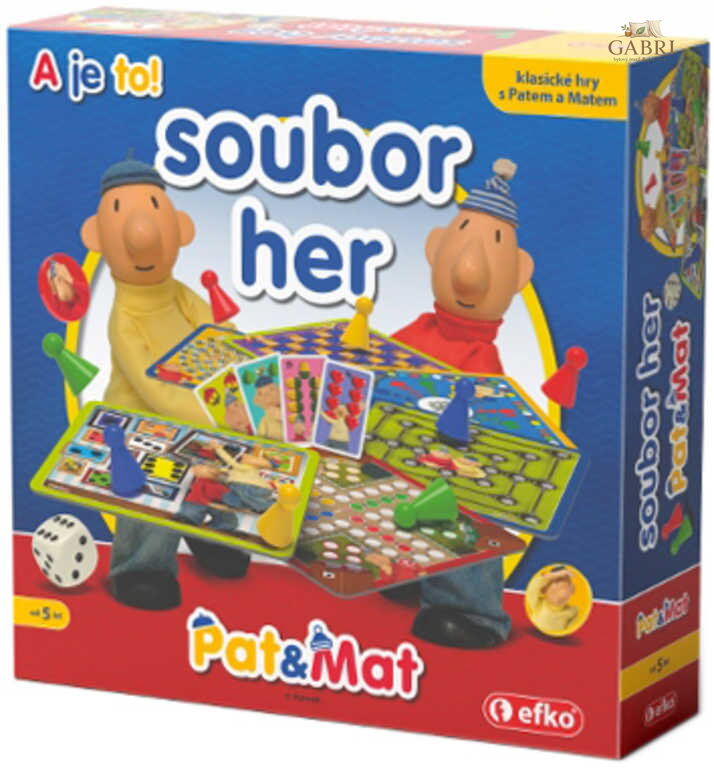 EFKO Velký soubor her Pat a Mat *SPOLEČENSKÉ HRY*