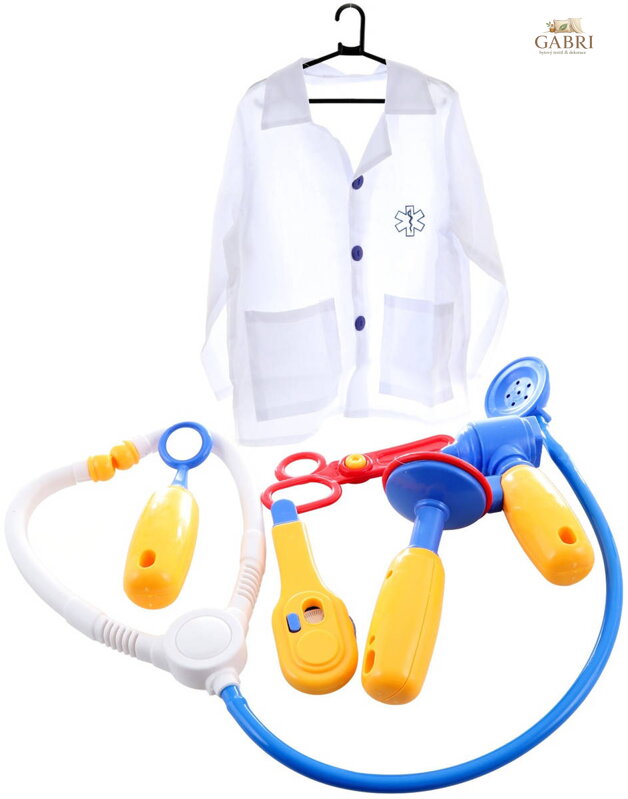 KARNEVAL Šaty doktorka set s doplňky *KOSTÝM*