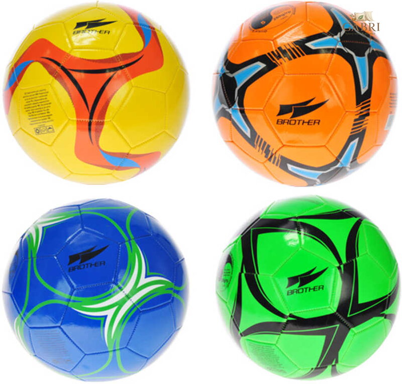 Míč Brother fotbalový 19cm dětský kopačák 4 druhy v sáčku