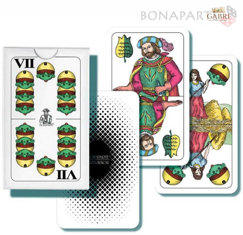 BONAPARTE HRA Karetní Mariáš dvouhlavý papírová krabička *SPOLEČENSKÉ HRY*