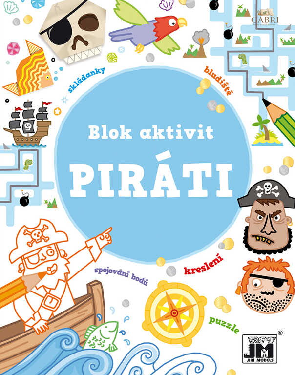 JIRI MODELS Blok aktivit Piráti sešit s aktivitami