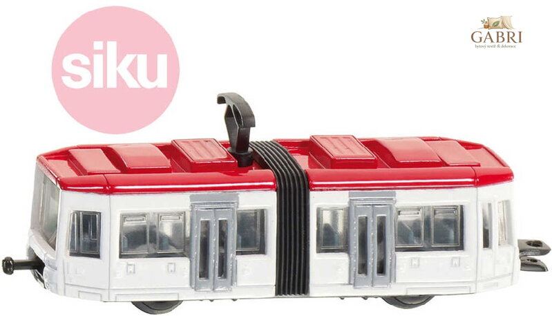 SIKU Tramvaj kloubová Bombardier kovová 1011