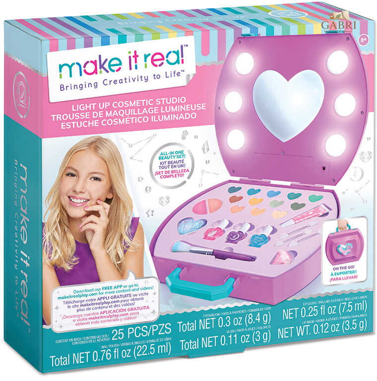 MAKE IT REAL Studio kosmetické svítící na baterie Světlo