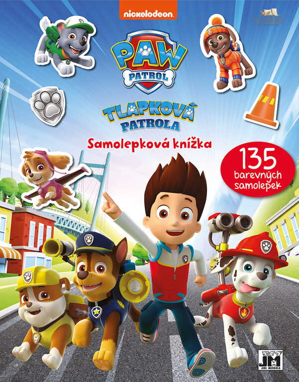 JIRI MODELS Samolepková knížka Tlapková Patrola (Paw Patrol)