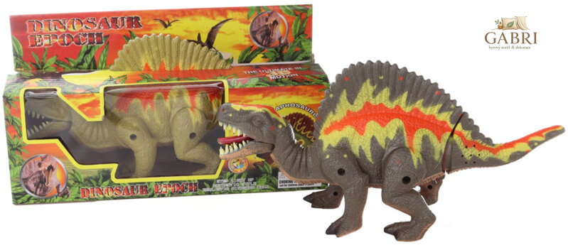 Dinosaurus chodící zvířátko pravěký ještěr na baterie Světlo Zvuk