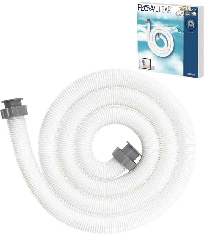 BESTWAY Náhradní hadice k bazénové filtraci 3m/38mm 58368