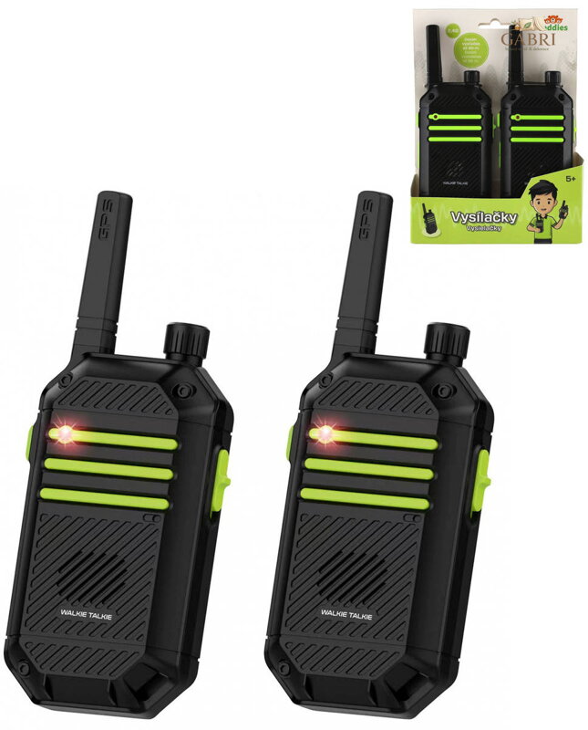 Vysílačky dětské Walkie Talkie 2,4GHz set 2ks na baterie