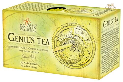Genius Tea 20 n.s. přebal GREŠÍK - Z