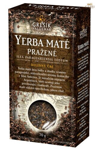 Yerba maté pražené 70 g krab. GREŠÍK Čaje 4 světadílů