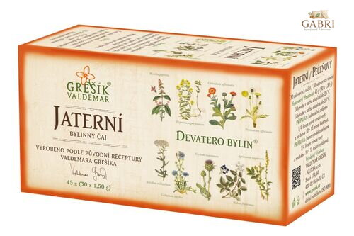 Jaterní 30 n.s. GREŠÍK Devatero bylin