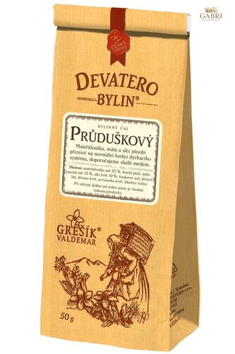 Průduškový 50 g GREŠÍK Devatero bylin