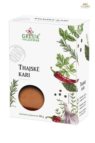 Thajské kari 50 g GREŠÍK Dobré koření
