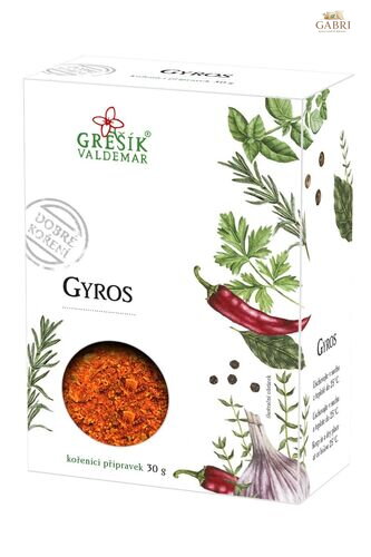 Gyros 30 g GREŠÍK Dobré koření