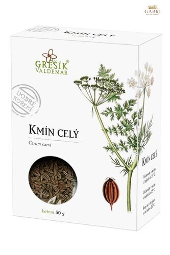 Kmín celý 50 g GREŠÍK Dobré koření