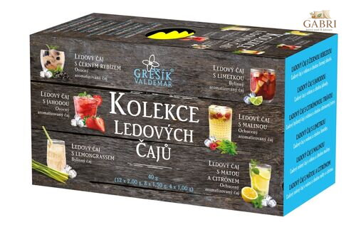 Kolekce Ledových čajů 6x4 n.s. přebal GREŠÍK