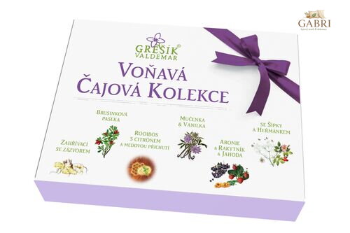 Voňavá čajová kolekce 6x7 n.s. přebal GREŠÍK